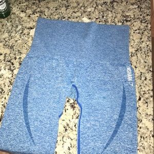 Gymshark blue workout leggings